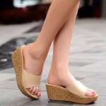 Women’s Wedge Sandals with Thick Soles Shoes, Balanced Heel-STRV419