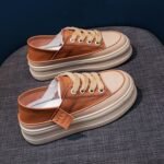 Platform Rubber PU Casual Single-layer Women’s shoes, Sneaker-STDS92 - Image 3