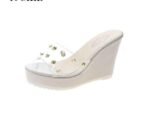 Wedge heel, One-strap, Beach platform High-heeled Sandals For Women, Balanced Heel-STNC03