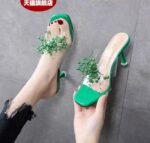 Fairy Style High-Heeled Sandals for Women-Pencil Heel-STNC14