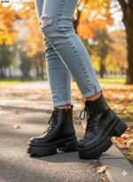 Foreign Trade New Autumn & winter water Shoes For Women, Boot Shoes-STNC18