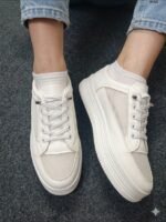 Women’s Platform Mesh 8cm Height Increase Style Shoes, Sneaker & Kades – STNC22