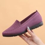 Lightweight and Breathable Flat Shoes, Old Beijing Cloth Shoes for Women, Canvas & Loafer – STDS85