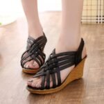 Feminine Fish Mouth Hollow High Heels, Foreign Trande Shoes For Women, Balance Heel-STRV500 - Image 4