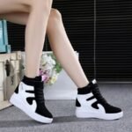 Korean Style Women’s Fashion Velcro Thick-Soled Inner Heightening Platform Shoes, Kades-STRV2242 - Image 2