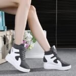 Korean Style Women’s Fashion Velcro Thick-Soled Inner Heightening Platform Shoes, Kades-STRV2242 - Image 3