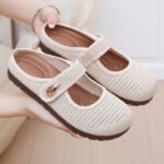 New summer women's mesh breathable hollow-out shoes, Canvas & Loafer – DS165