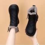 Women’s Thickened Soft-Soled Cotton Boots, Sneaker & Kades-STWR131