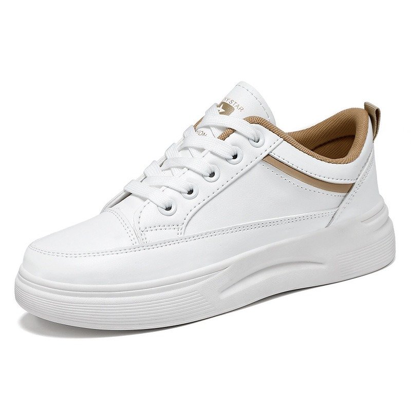 O1CN01JBKnJr1fbxUFo8jpI_22114089 White Shoes for Women, Breathable Student Sneaker-STWR88 - Image 1