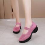Women’s Old Beijing style mesh shoes, breathable, soft‑soled, Loafer-STRV2442 - Image 3