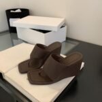 First Encounter Season Open Toe Wedge Flip-Flops Women's Shoes, Balanced Heel – RV745 - Image 2