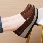 Foreign trade thick-soled casual shoes for women’s, Loafer-STDS69