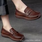 Foreign trade thick-soled casual shoes for women’s, Loafer-STDS104 - Image 3