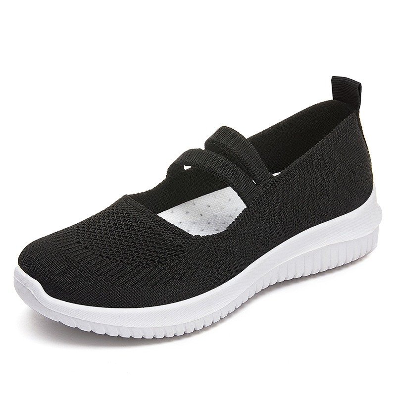 O1CN01arCfrX20BULSbXNuD_29163668 Women’s new style Shoes, breathable flyknit Shoes, soft sole casual Mother shoes. Canvas-STDS40 - Image 1