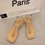 Women’s summer non-slip indoor slippers, soft, breathable —Sandal & Slipper-STRV271