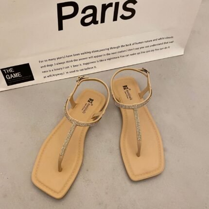 Women’s summer non-slip indoor slippers, soft, breathable —Sandal & Slipper-STRV271