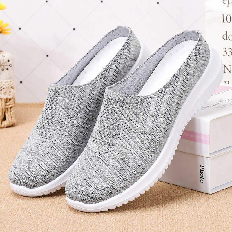O1CN01jhTXQM1fbxIoAa69R_22114089 Women’s Summer halfshoes, With Soft Sole,Lightweight. Canvas-STDS09 - Image 1