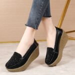 Foreign trade thick-soled casual shoes for women’s, Loafer-STDS84