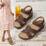 Velcro Platform Sandals, Lightweight Wedges, EU/US Style Beachwear— Sandal & Slipper-STRV30024