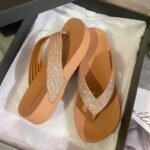 Beach flip-flops—flat, versatile and stylish, with flashy accents—Sandal & Slipper-STRV30028