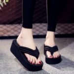 Thick-soled flip-flops Women’s sandals and slippers high-heeled fashion, Sandal-STRV197 - Image 3