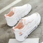 Women’s Thick Sole, Versatile, Korean Style Sneakers for Students, Sneaker & Kades-STWR100