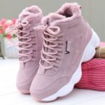 Winter Casual Warm Cotton Shoes, Women’s Short Boots, Kades-STWR107