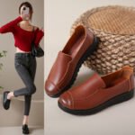 Autumn Style Women's Shoes, Soft-Soled, Canvas & Loafer – DS164 - Image 3
