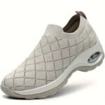 Women’s Air Cushion Fly Woven Casual Shoes Slip-On Shoes, Sneaker-STDS97 - Image 3