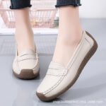 Rubber soles, low-top, comfortable women's shoes, Canvas & Loafer – RV2585