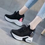 Summer & Autumn Mesh Thick-Soled Height-IncreasingSneakers for Women, Kades-STRV2045
