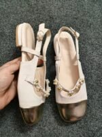 Chinese Style Mary Jane High Heels Women’s, Box Heel-STNC31