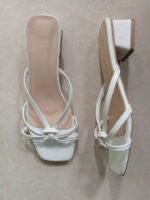 French-style open-toe strappy sandals for women, Box Heel – STNC38