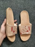 All-Linen Indoor Women’s Non-Slip Slippers, Sandal & Slipper – STNC34