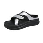Korean style platform sandals for women, Balanced Heel – STRV721