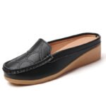 Women’s Slip-on Lightweight Non-slip Platform Shoes, Balanced Heel – STRV736 - Image 4