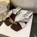 French-style exquisite sandals for Women, Box Heel – STRV1490